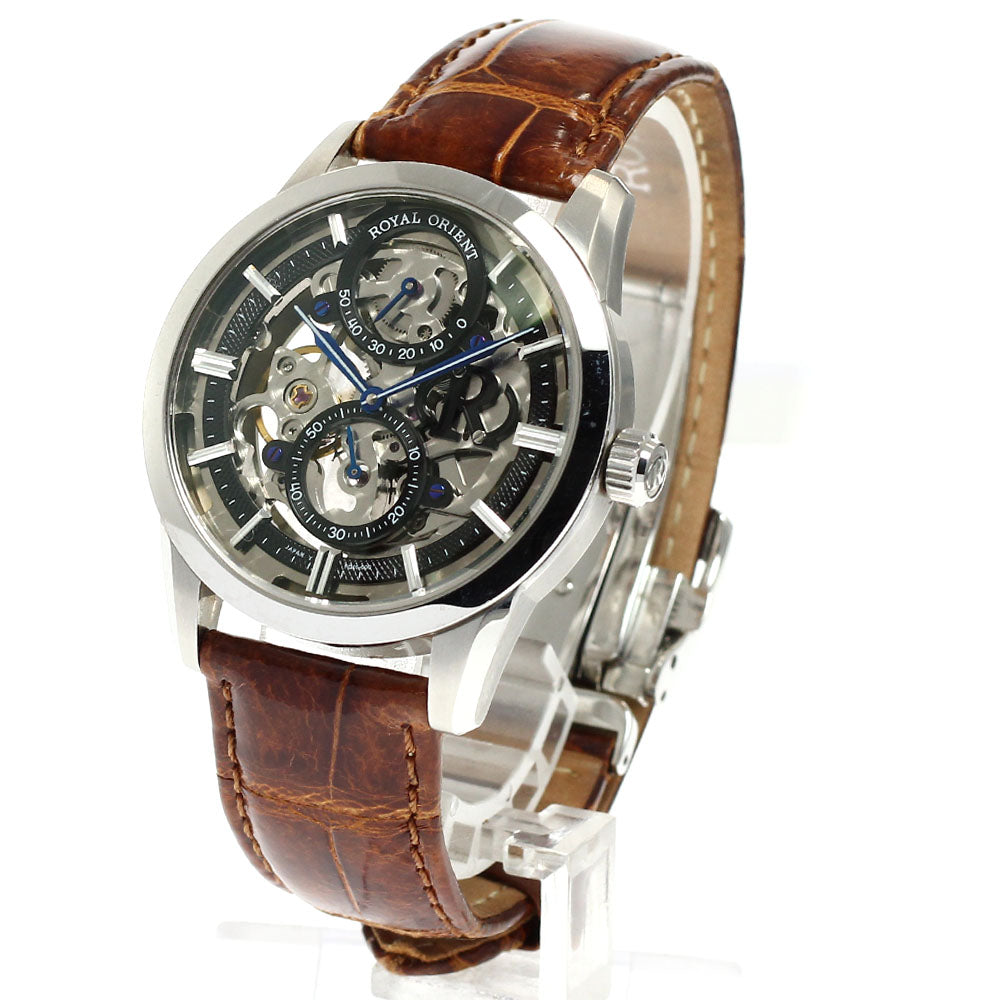 ORIENT FQ01-C00 Royal Power Reserve Manual Winding Men's Watch with Box