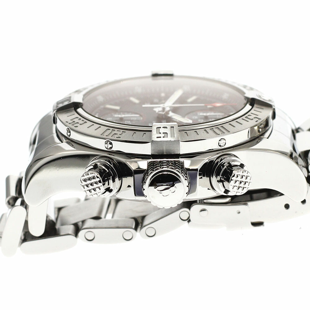 BREITLING A13381 Avenger II Date Chronograph Automatic Men's Watch Excellent Condition with Box and Warranty Card