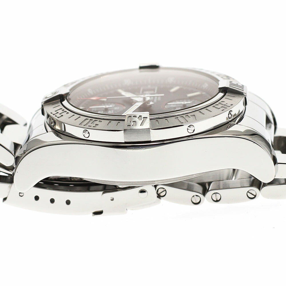 BREITLING A13381 Avenger II Date Chronograph Automatic Men's Watch Excellent Condition with Box and Warranty Card