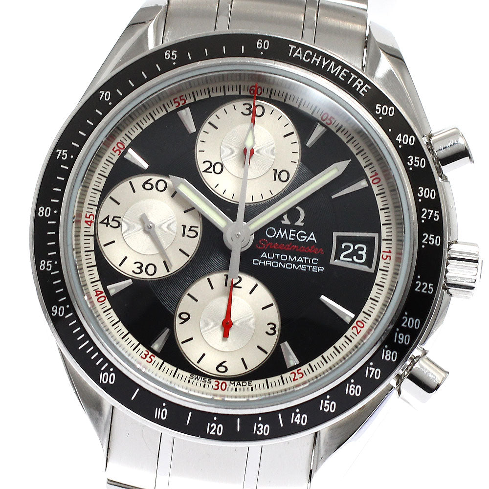 OMEGA 3210.51 Speedmaster Date Chronograph Automatic Men's Watch Excellent Condition with Warranty.
