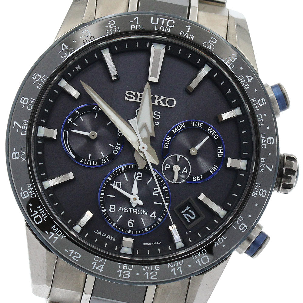 SEIKO SBXC027/5X53-0AN0 Astron 2019 Summer Limited Edition Solar Radio-Controlled Men's Watch (Comes with Box and Warranty)