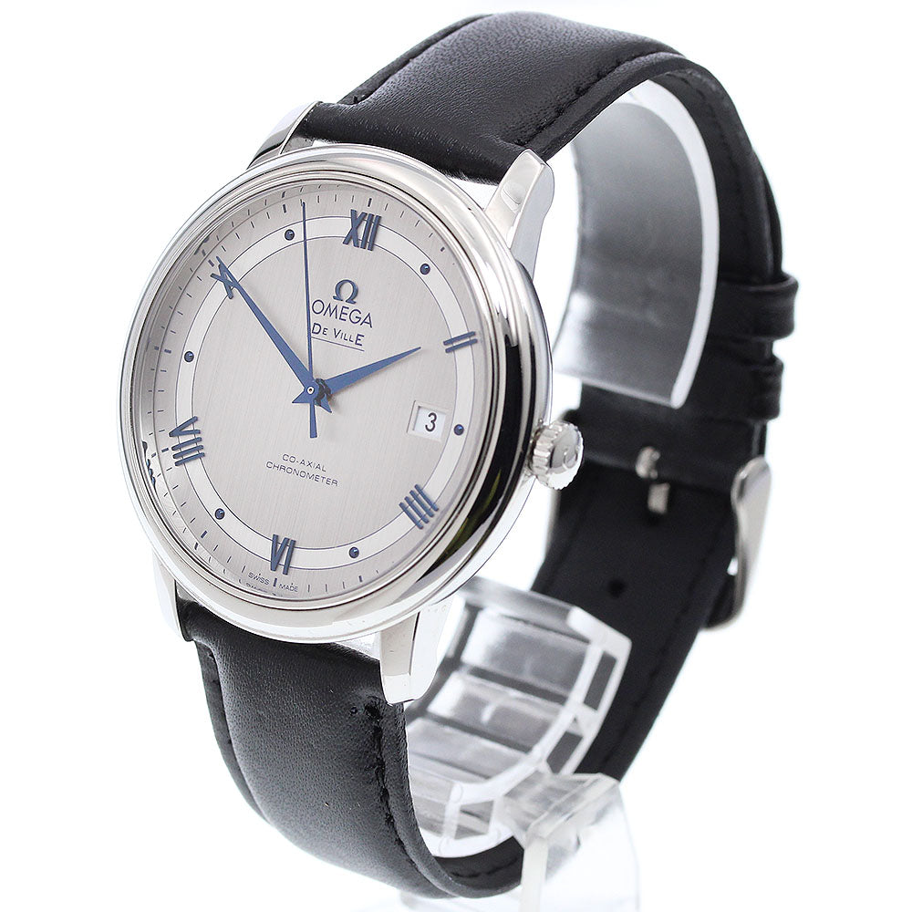 OMEGA 424.13.40.20.02.003 De Ville Prestige Co-Axial Automatic Men's Watch Excellent Condition with Warranty.