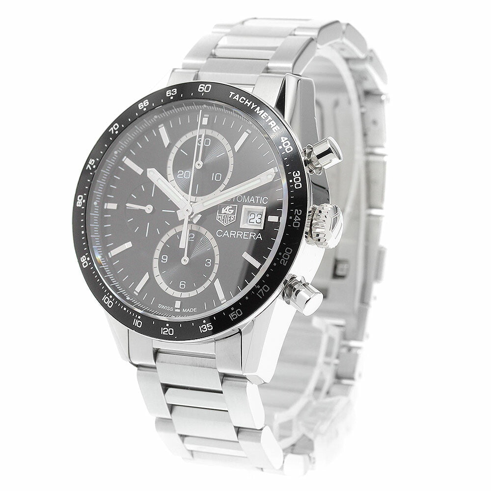 TAG Heuer CV201AL-1 Carrera Chronograph Date Automatic Men's Watch Excellent Condition with Box