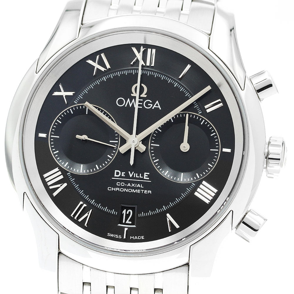 OMEGA 431.10.42.51.01.001 De Ville Co-Axial Chronograph Automatic Men's Watch with Warranty