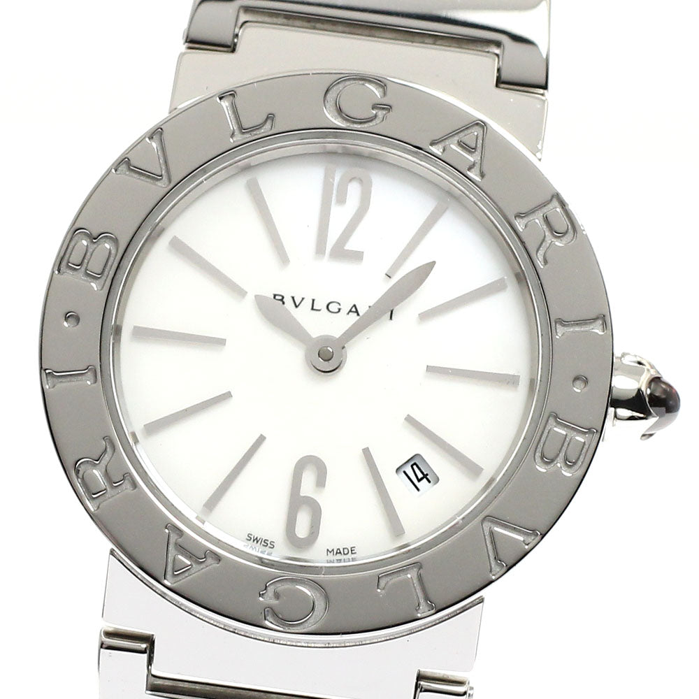 BVLGARI BBL26S Bulgari Date Quartz Ladies Watch Excellent Condition with Warranty Card