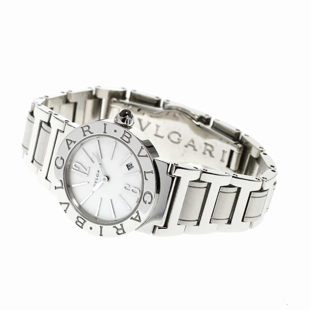 BVLGARI BBL26S Bulgari Date Quartz Ladies Watch Excellent Condition with Warranty Card