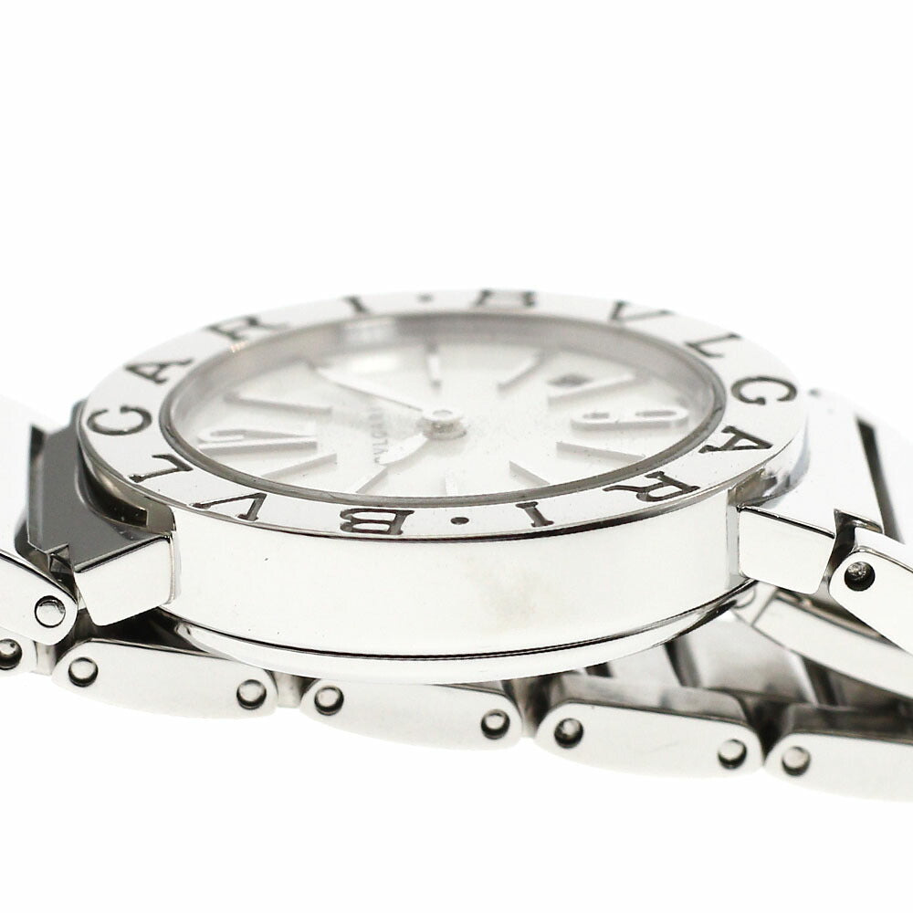BVLGARI BBL26S Bulgari Date Quartz Ladies Watch Excellent Condition with Warranty Card