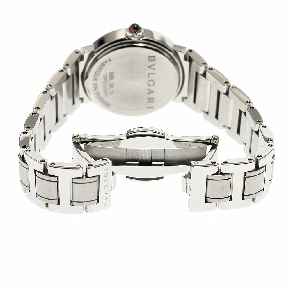BVLGARI BBL26S Bulgari Date Quartz Ladies Watch Excellent Condition with Warranty Card