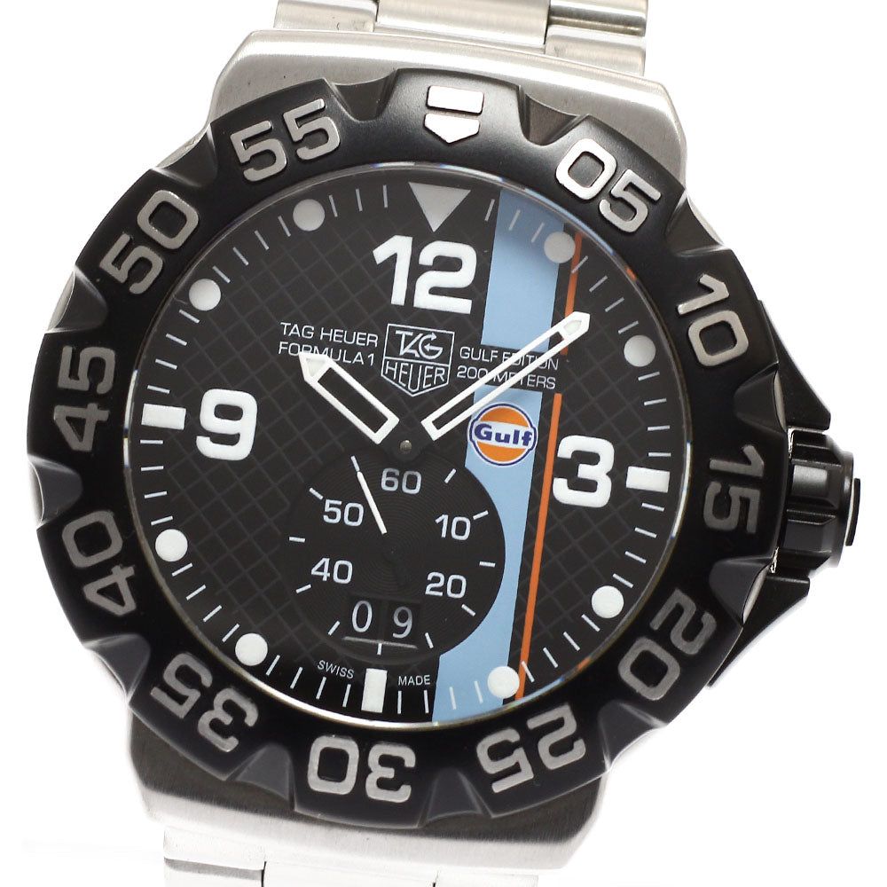 TAG Heuer WAH1013 Formula 1 Grand Date Gulf Date Small Seconds Quartz Men's Watch