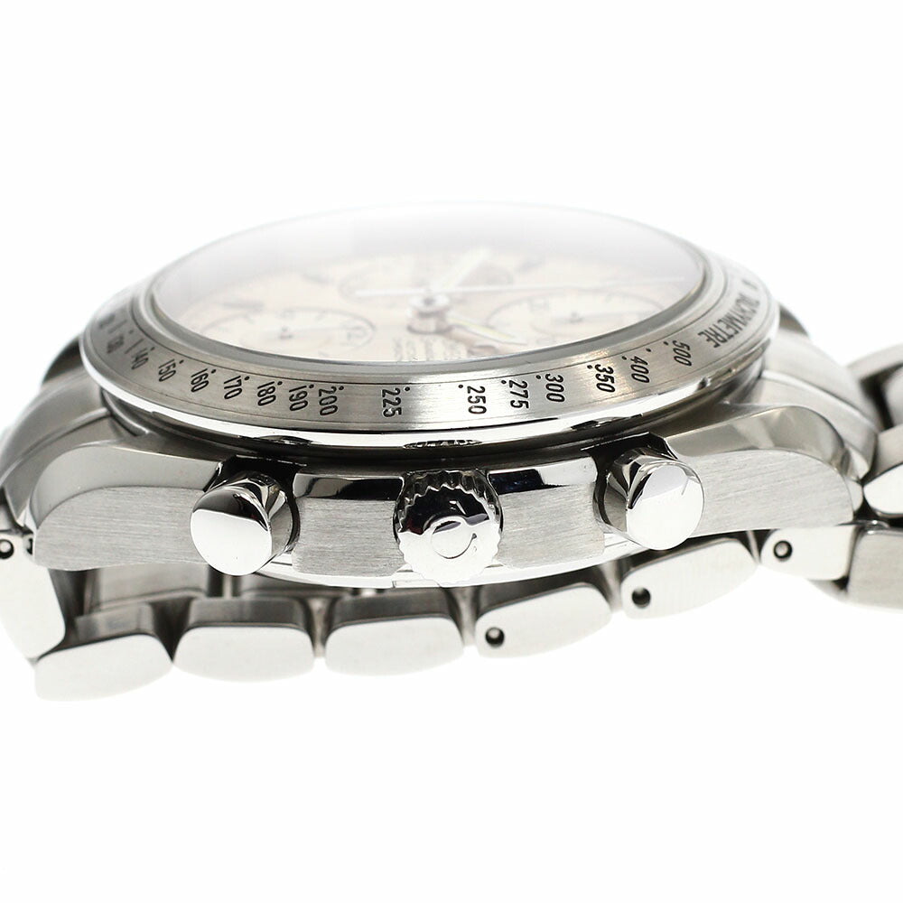 OMEGA 3211.30 Speedmaster Date Chronograph Automatic Men's Watch Excellent Condition with Warranty Card