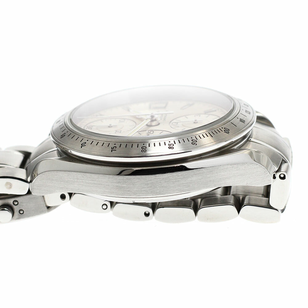OMEGA 3211.30 Speedmaster Date Chronograph Automatic Men's Watch Excellent Condition with Warranty Card