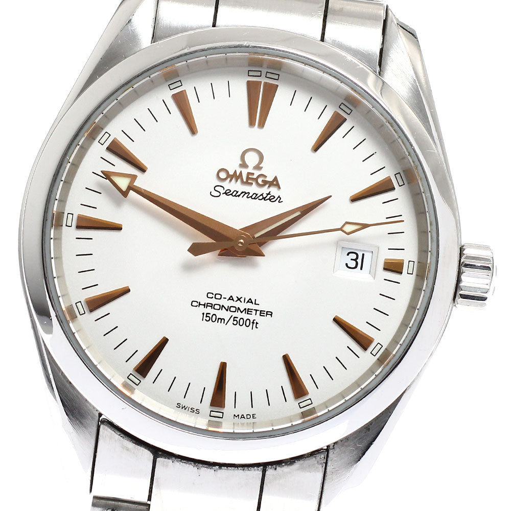 OMEGA 2503.34 Seamaster Aqua Terra Co-Axial Date Automatic Men's Watch with Warranty