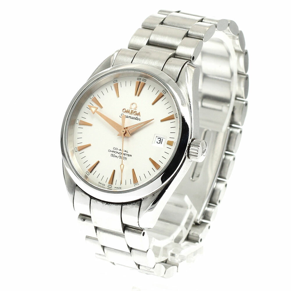 OMEGA 2503.34 Seamaster Aqua Terra Co-Axial Date Automatic Men's Watch with Warranty