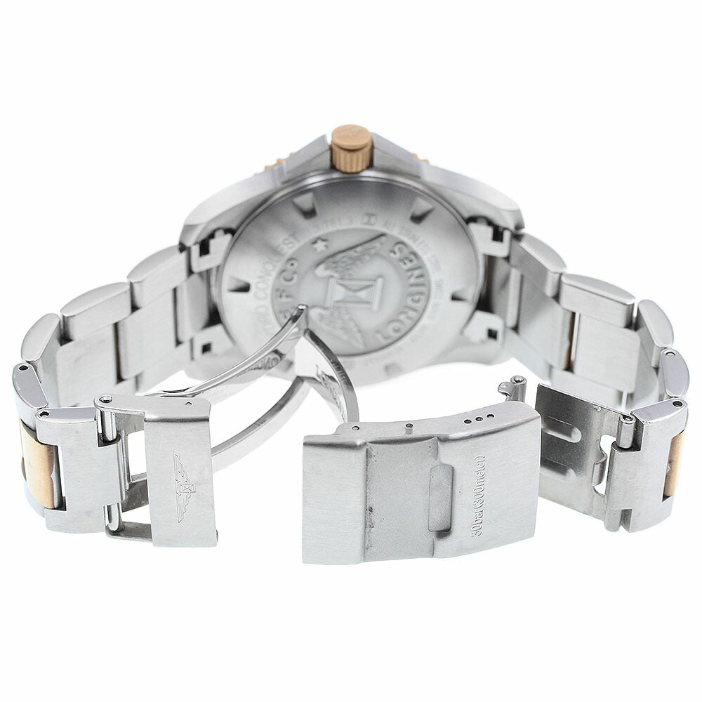 LONGINES L3.781.3 HydroConquest Date Automatic Men's Watch with Box and Warranty Card