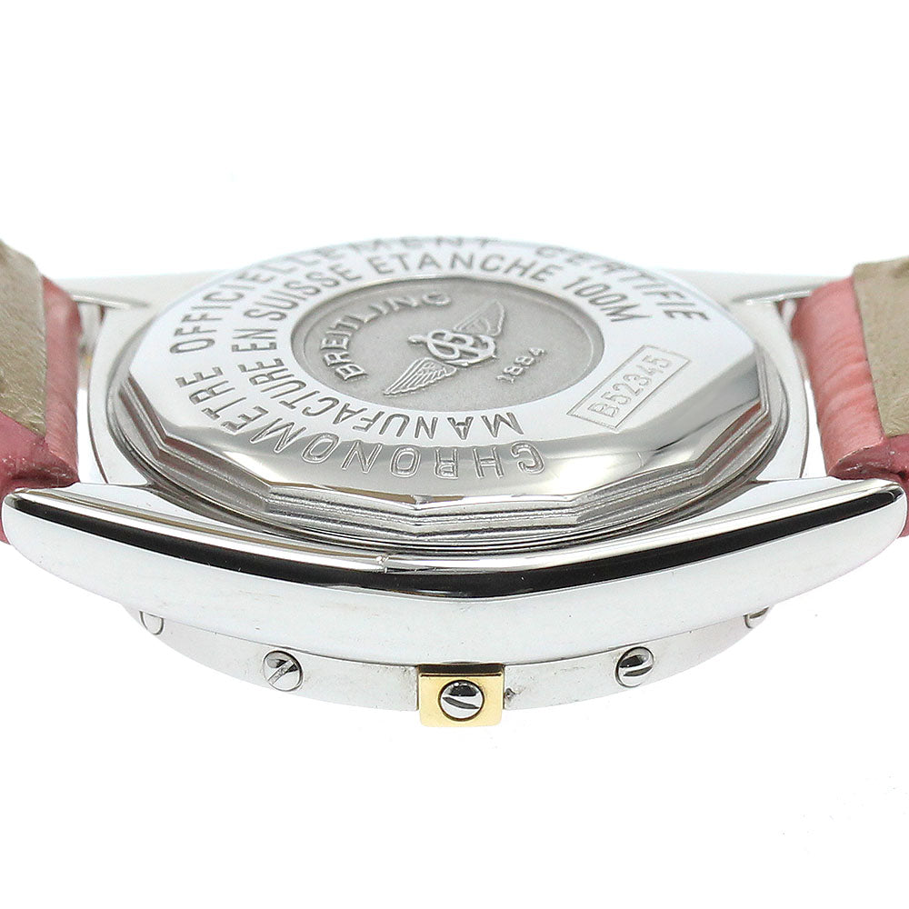 BREITLING B52345 Callistino Date Quartz Ladies Watch Excellent Condition with Box