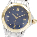 OMEGA 2481.80 Seamaster 120M YG Bezel Date Quartz Ladies Watch