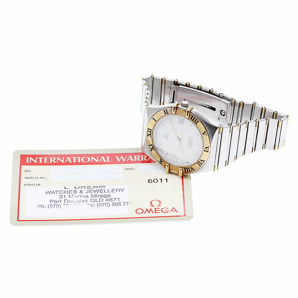 OMEGA 1300.20 Constellation Date Half Bar Automatic Men's Watch with Warranty