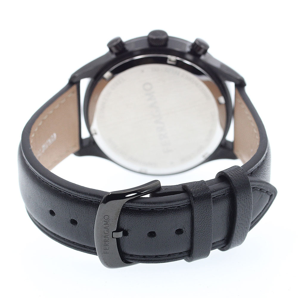 Salvatore Ferragamo SFU400223 New Gent Chrono Quartz Men's Watch Excellent Condition with Inner Box and Warranty Card.