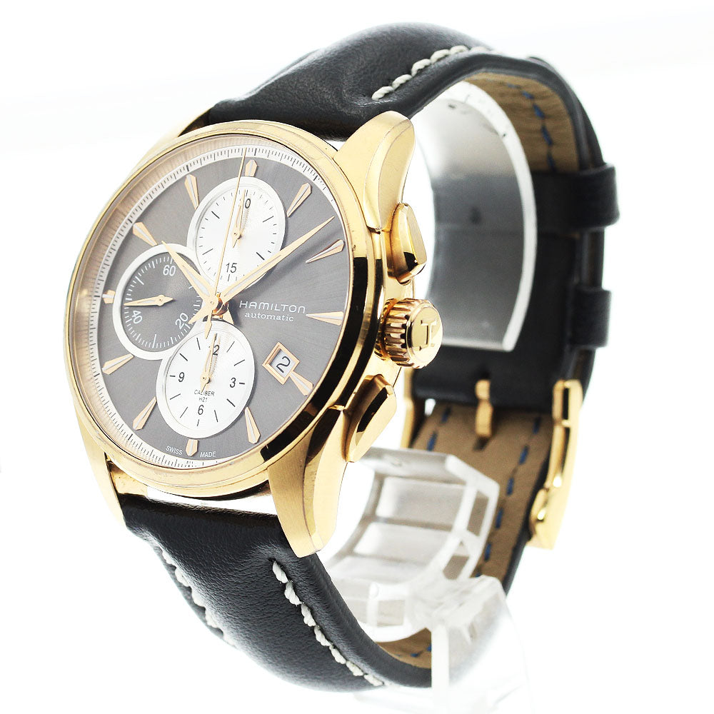 Hamilton H325460 Jazzmaster Chronograph Automatic Men's Watch with Warranty Card