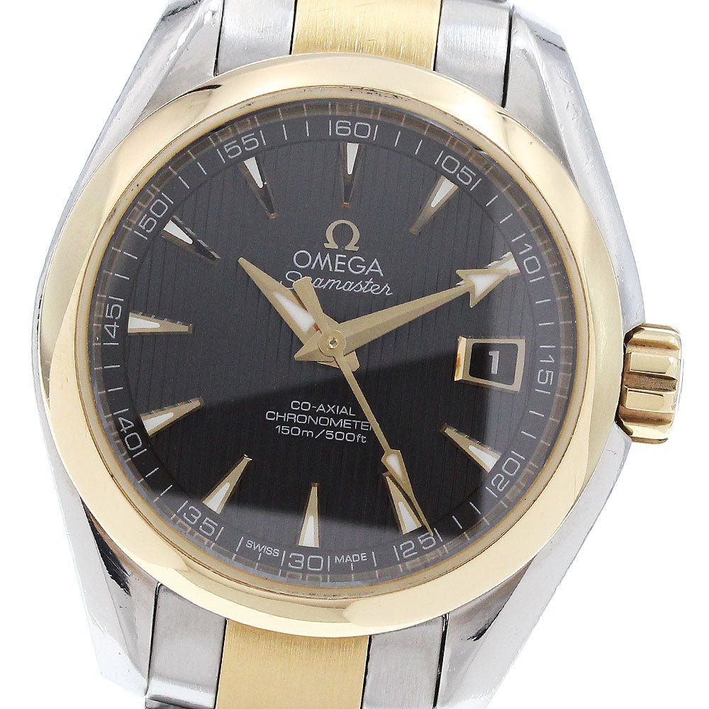 OMEGA 231.20.30.20.06.002 Seamaster Aqua Terra 150M SS/YG Date Automatic Ladies Watch