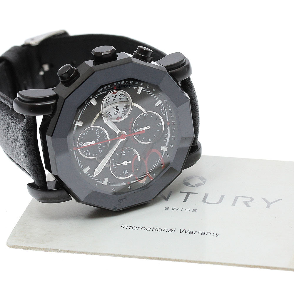 CENTURY 606.4.D.50D.19.15D.CY1 Primetime Egos Chronograph Day-Date Automatic Men's Watch Excellent Condition with Warranty.