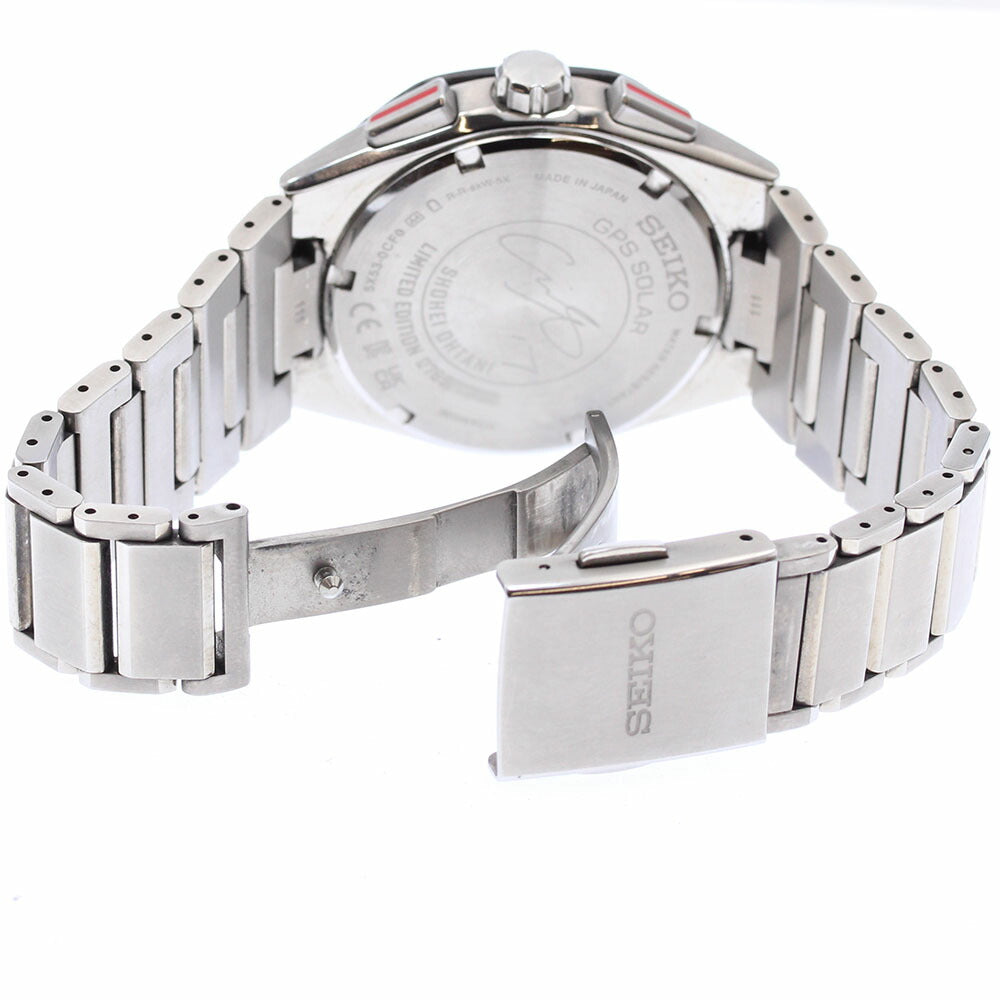SEIKO SBXC141/5X53-0CF0 Astron Shohei Ohtani 2023 Chronograph Limited Edition of 1700 in Japan Solar Powered Radio Controlled Men's Watch with Box and Warranty.