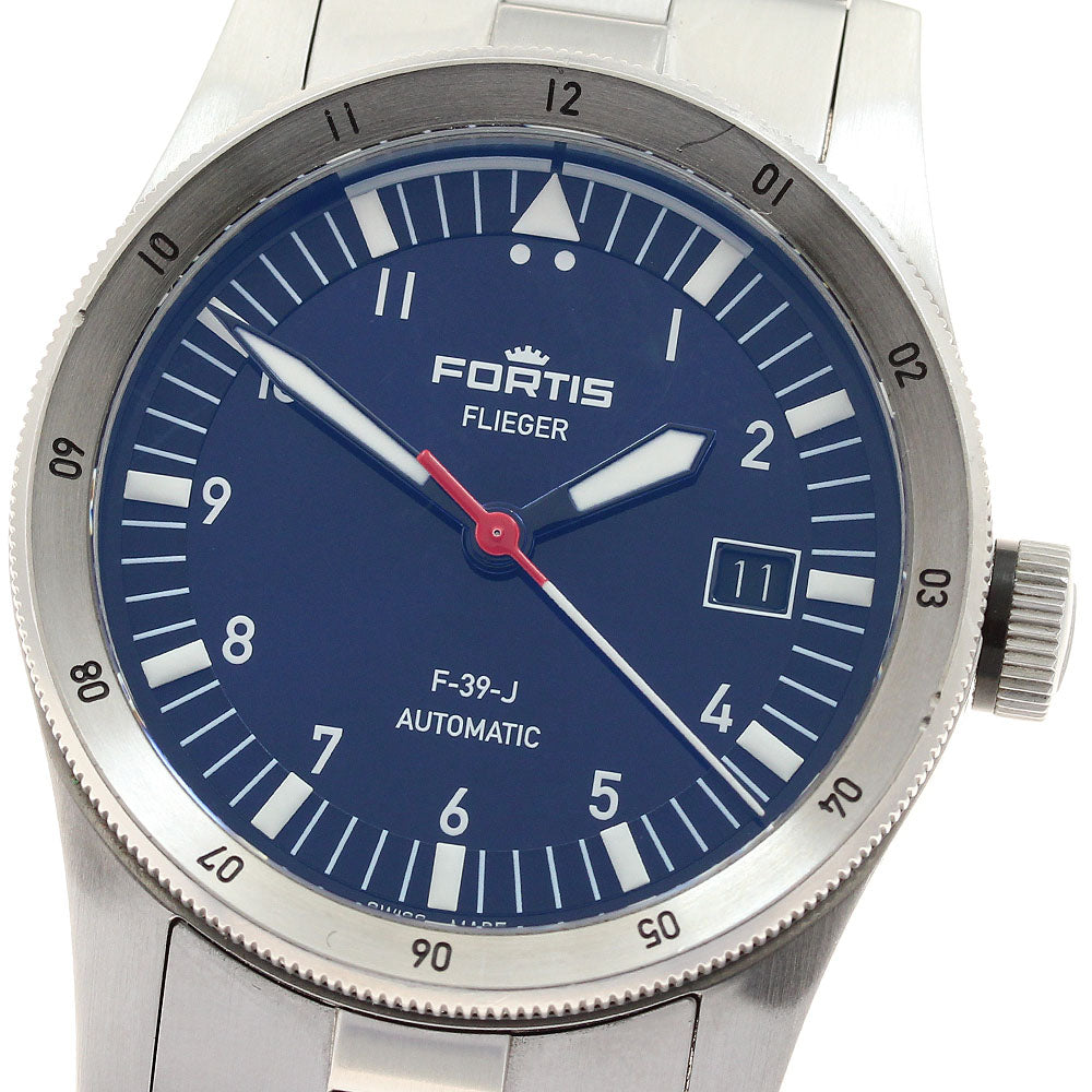 FORTIS F422.0007 F-39-J Flieger Date Limited Edition of 50 Pieces in Japan Automatic Men's Watch with Box and Warranty.