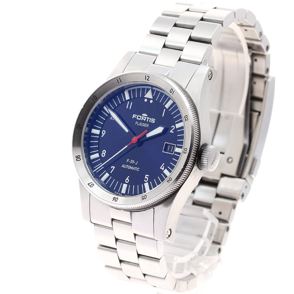 FORTIS F422.0007 F-39-J Flieger Date Limited Edition of 50 Pieces in Japan Automatic Men's Watch with Box and Warranty.