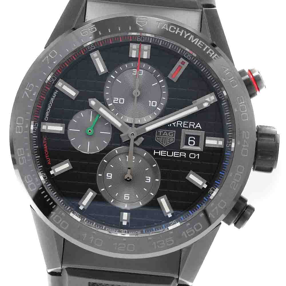 TAG Heuer Car201N Carrera Calibre Heuer 01 AIR-K5 Kei Nishikori Collaboration Limited Edition of 150 Pieces in Japan Automatic Men's Watch with Warranty