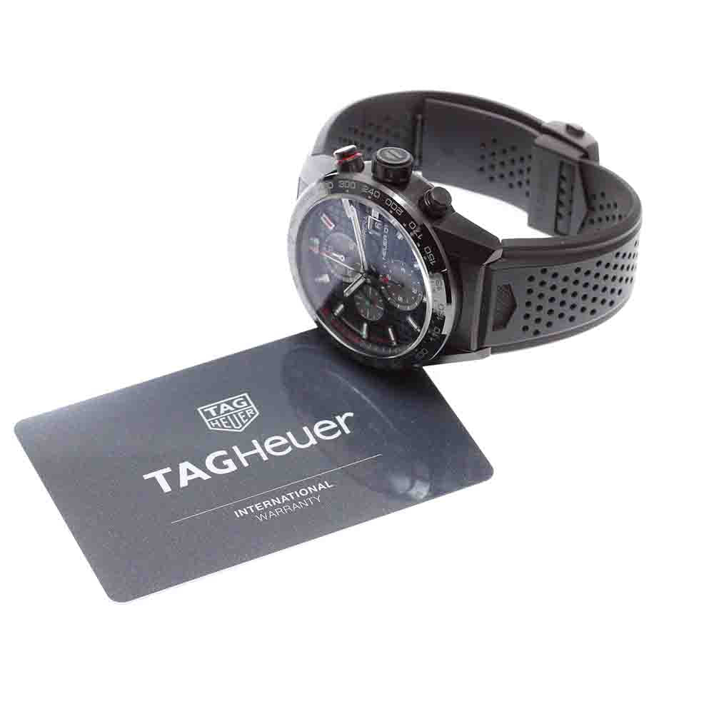 TAG Heuer Car201N Carrera Calibre Heuer 01 AIR-K5 Kei Nishikori Collaboration Limited Edition of 150 Pieces in Japan Automatic Men's Watch with Warranty