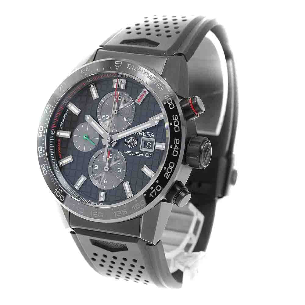 TAG Heuer Car201N Carrera Calibre Heuer 01 AIR-K5 Kei Nishikori Collaboration Limited Edition of 150 Pieces in Japan Automatic Men's Watch with Warranty