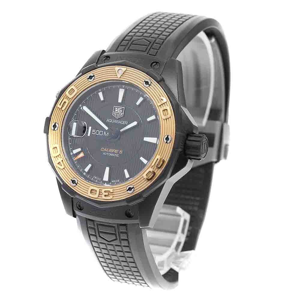 TAG Heuer WAJ2182 Aquaracer Caliber 5 Date Automatic Men's Watch (Good Condition)