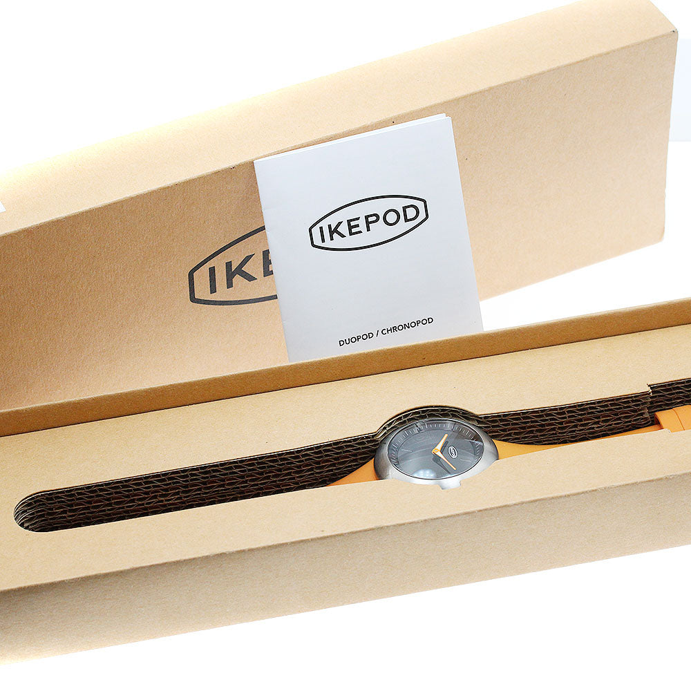 IKEPOD IPD015SILO DuoPod 015 Black Friday Quartz Men's Watch with Box and Warranty
