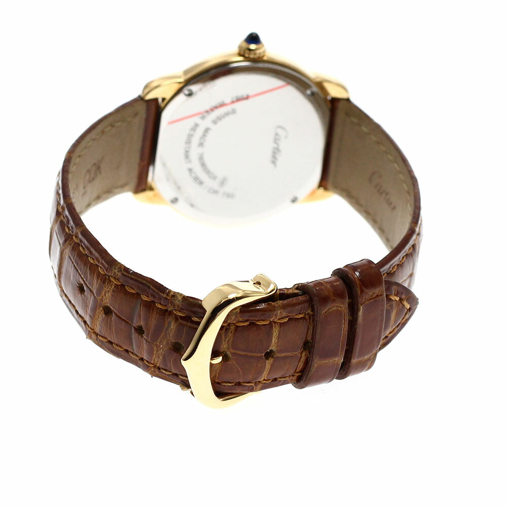 CARTIER W6700355 Ronde Solo SM K18YG Quartz Women's Watch