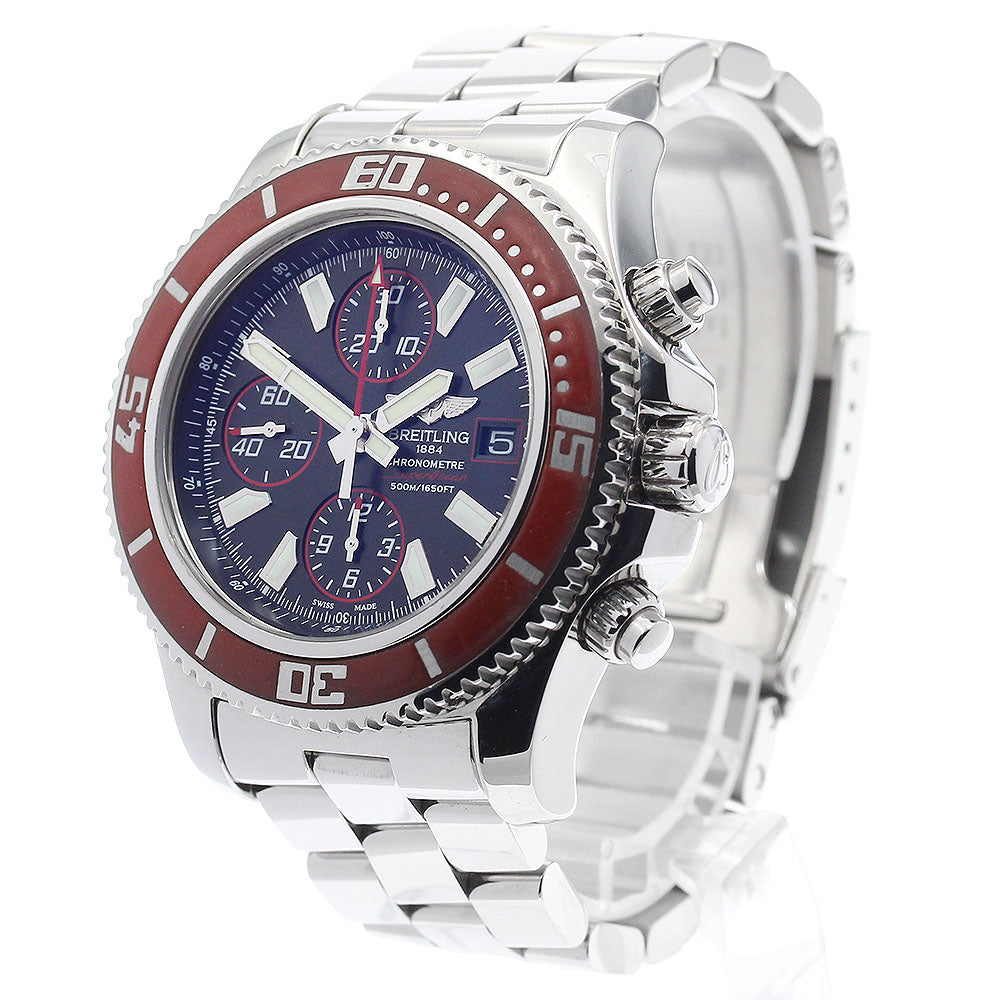 BREITLING A13341 Superocean Chronograph Limited Edition of 2000 Automatic Men's Watch with Warranty.