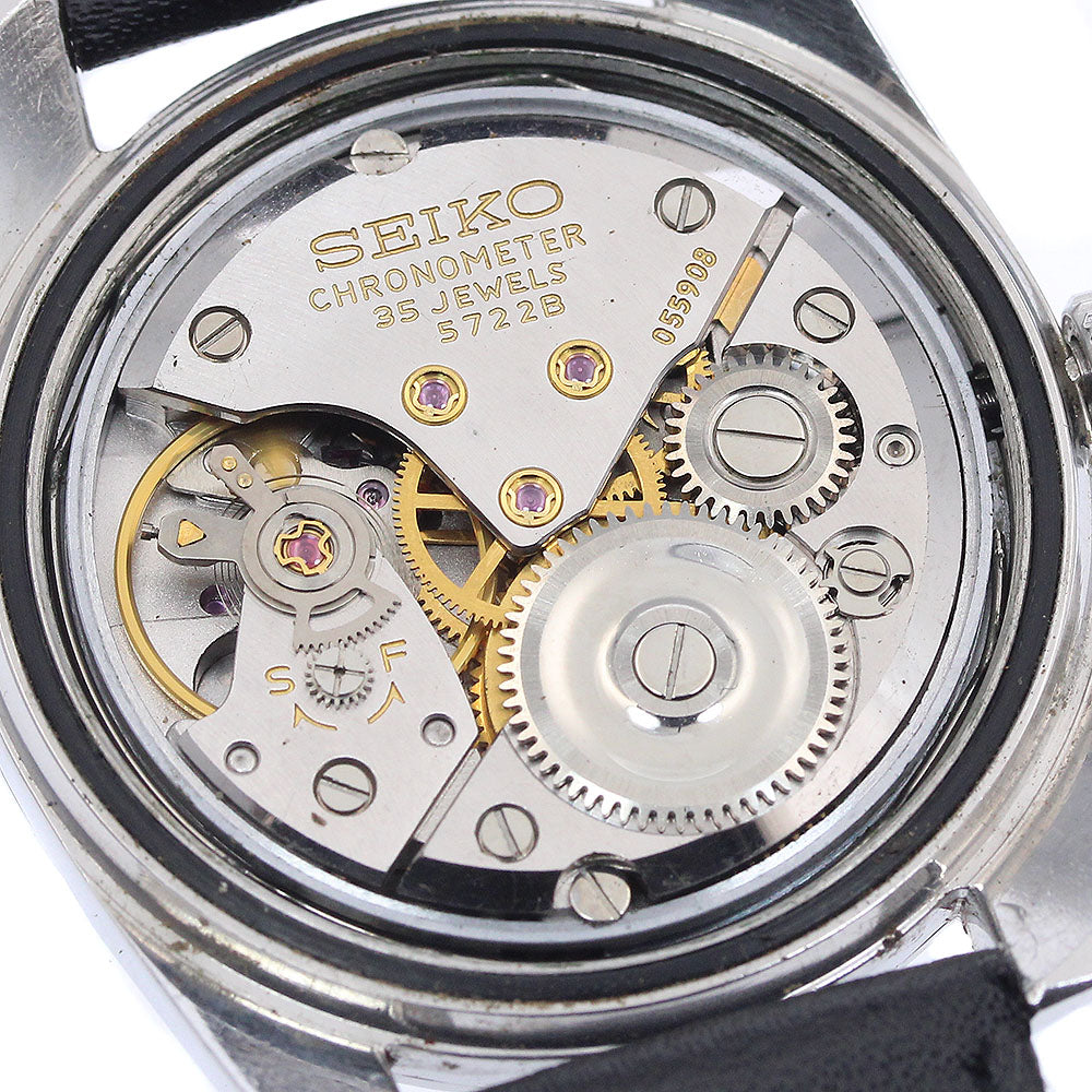 SEIKO 5722-9990 Grand Date Chronometer Cal.5722B Manual Winding Men's Watch