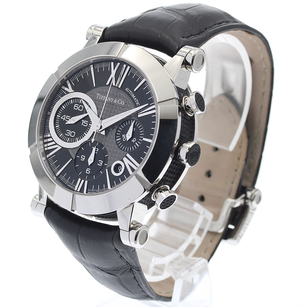 TIFFANY&Co. Z1000.82.12A10A71A Atlas Gent Chronograph Date Automatic Men's Watch with Warranty