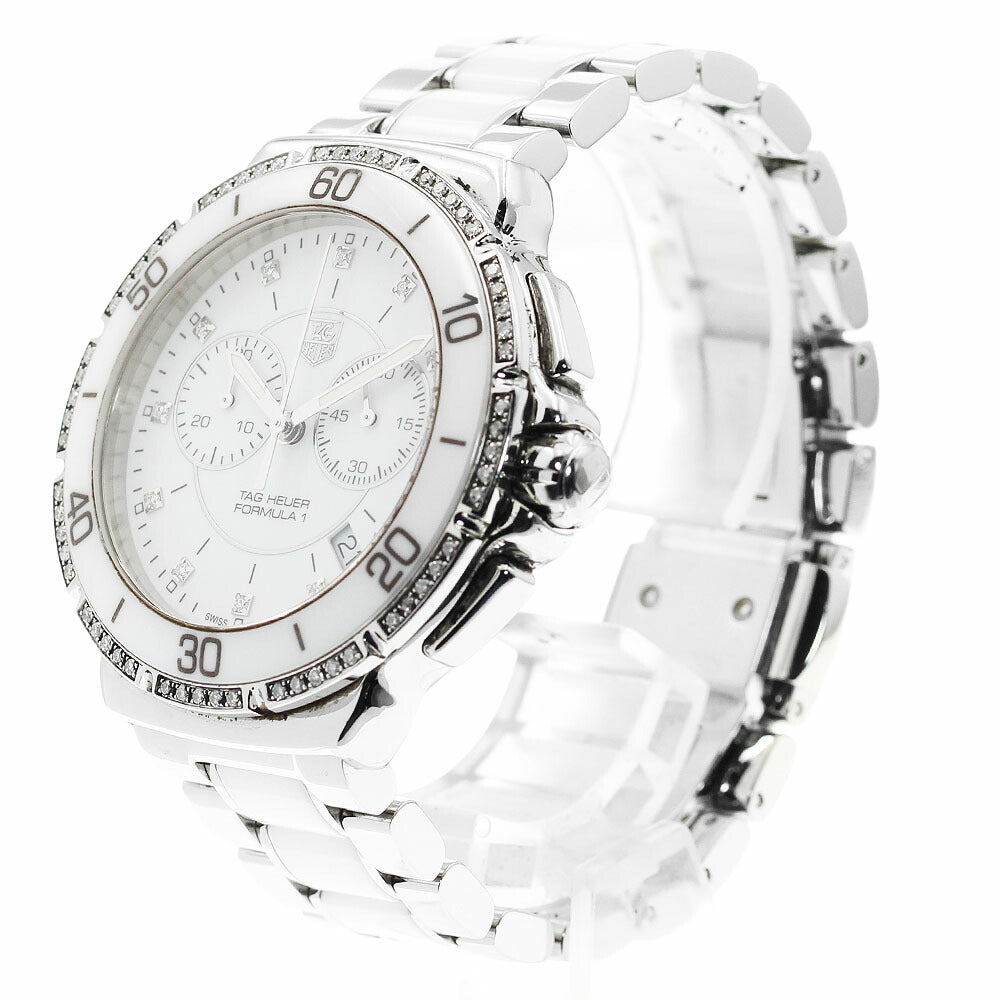 TAG Heuer CAH1213 Formula 1 Chronograph 12P Diamond Bezel Quartz Men's Watch