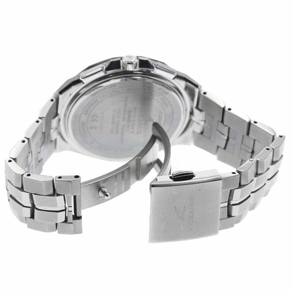 CASIO OCW-S5000E-1AJF Oceanus Manta Day-Date Solar Radio-Controlled Men's Watch (Comes with Box and Warranty)