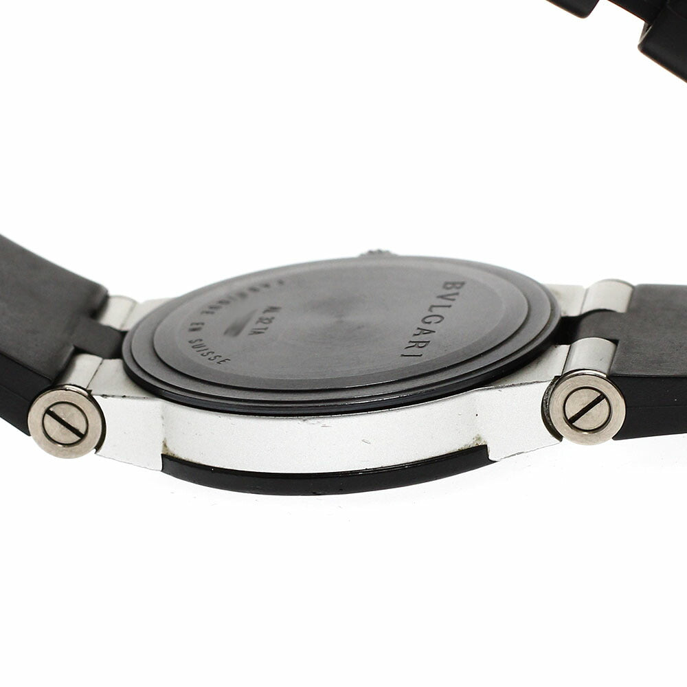 BVLGARI AL32TA Aluminum Date Quartz Boys' Watch with Warranty