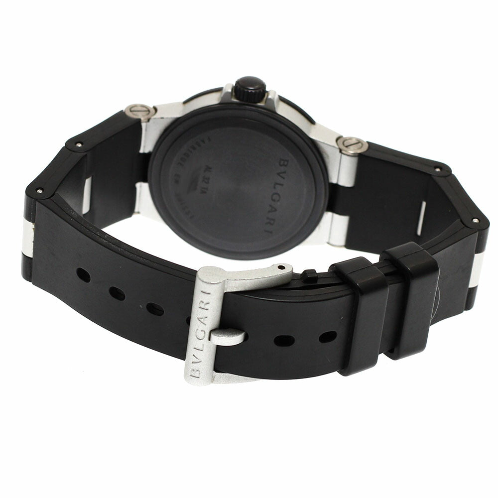 BVLGARI AL32TA Aluminum Date Quartz Boys' Watch with Warranty