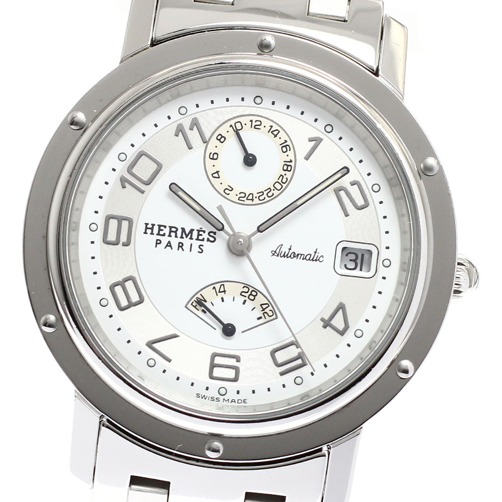 HERMES CL2.810 Clipper Date Power Reserve Automatic Men's Watch
