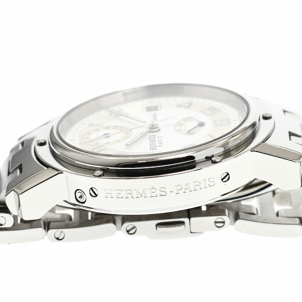HERMES CL2.810 Clipper Date Power Reserve Automatic Men's Watch