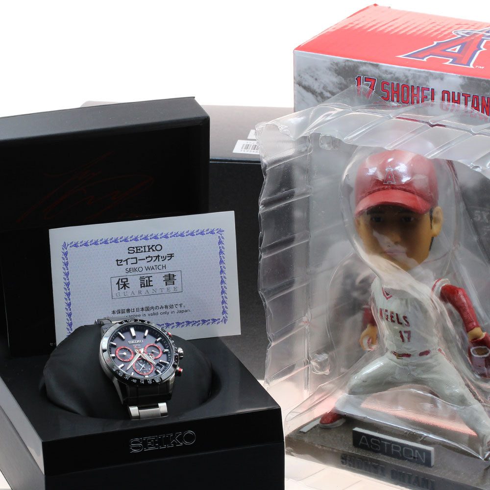 SEIKO SBXC017/5X53-0AF0 Astron Shohei Ohtani 2019 Limited Edition Date Solar Radio Controlled Men's Watch with Box and Warranty