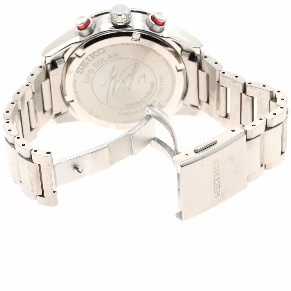 SEIKO SBXC017/5X53-0AF0 Astron Shohei Ohtani 2019 Limited Edition Date Solar Radio Controlled Men's Watch with Box and Warranty