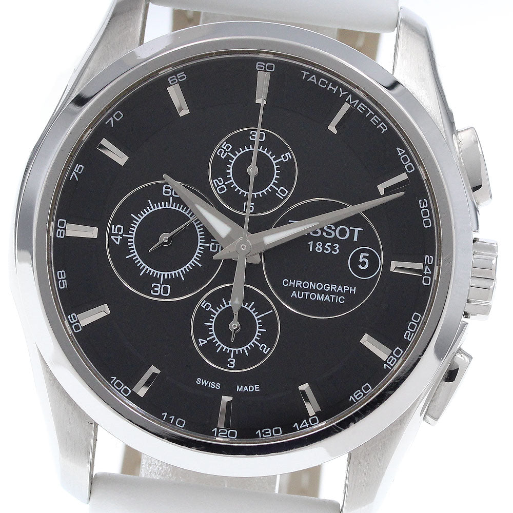 TISSOT T035627 Chronograph Automatic Men's Watch Excellent Condition with Box and Warranty Card