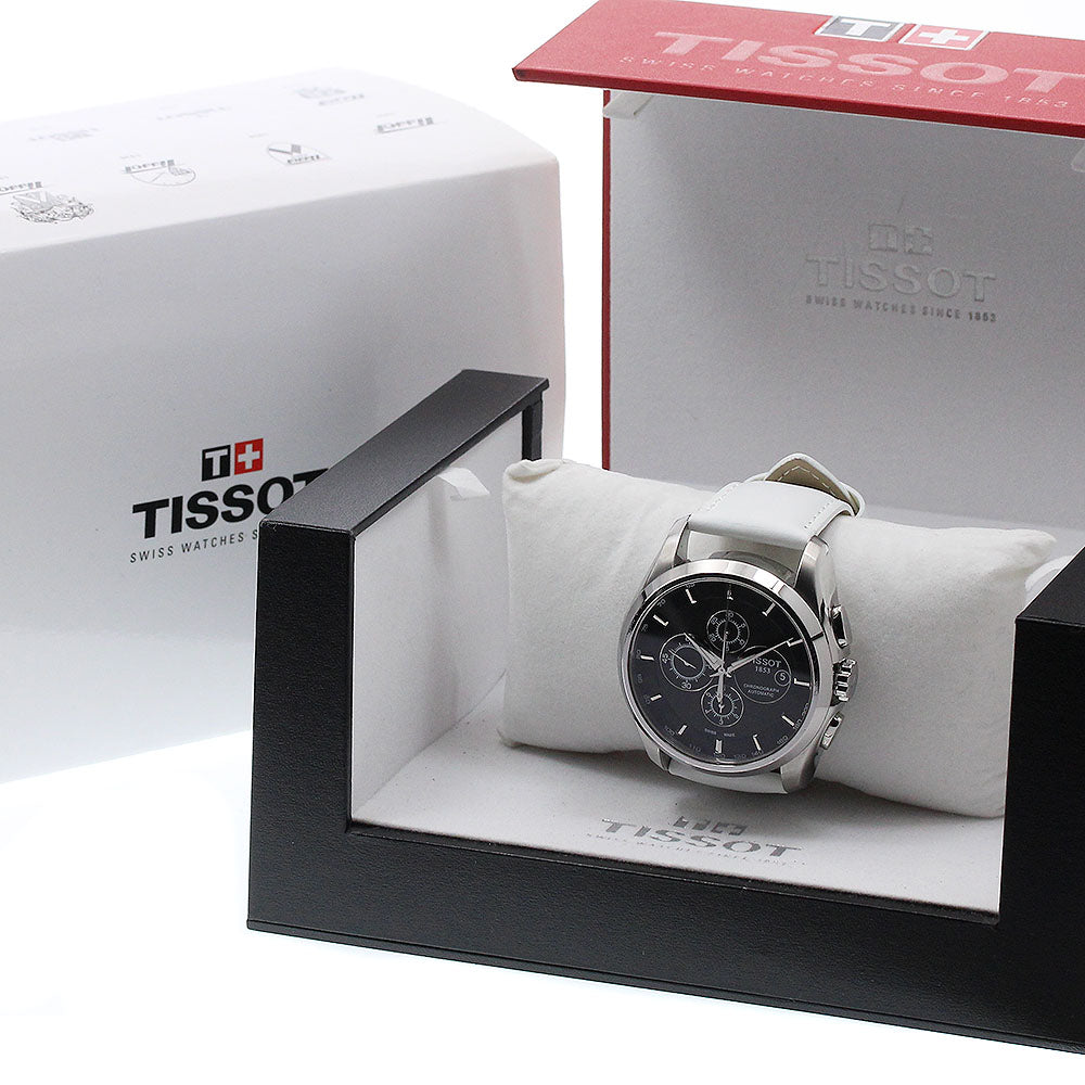TISSOT T035627 Chronograph Automatic Men's Watch Excellent Condition with Box and Warranty Card