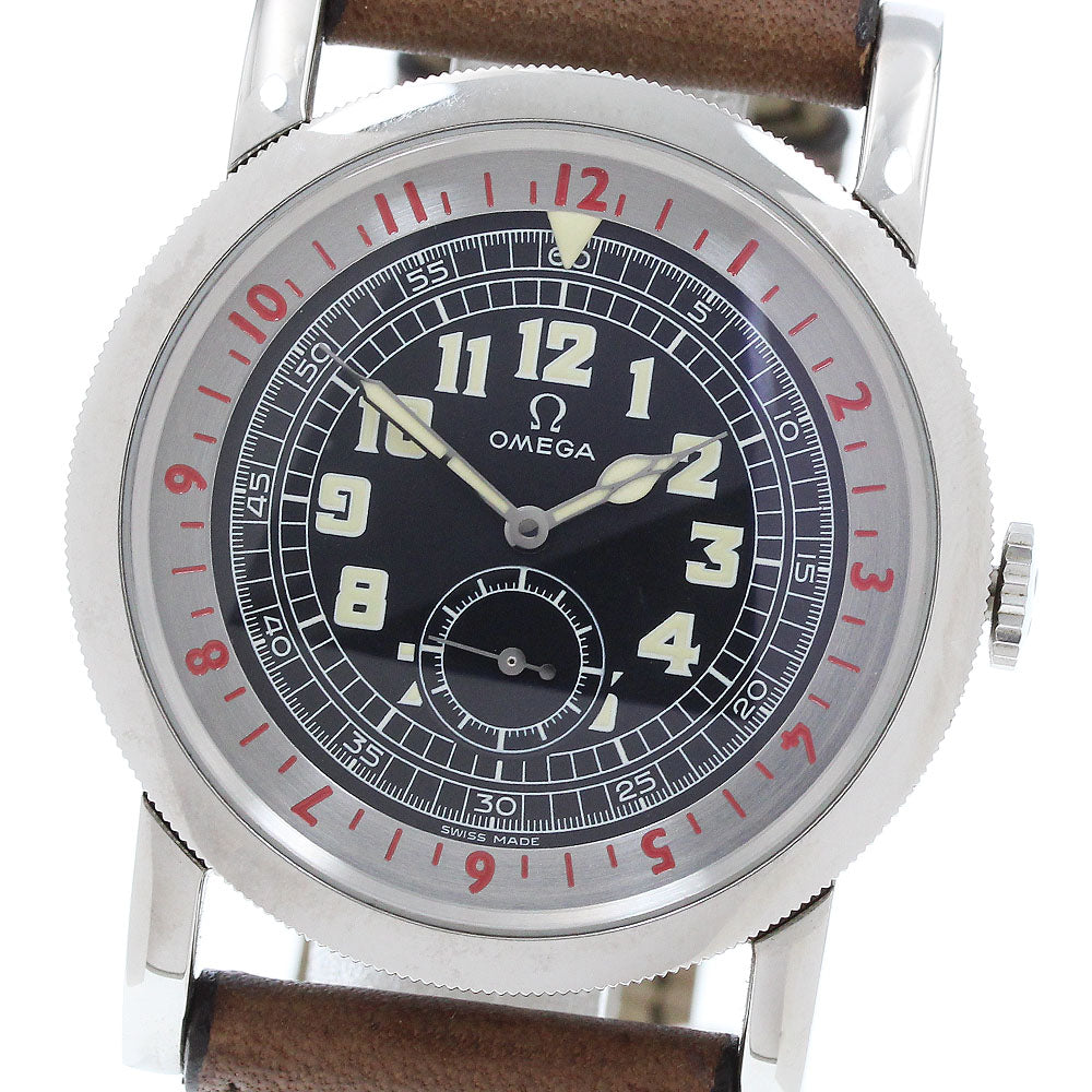 OMEGA 5700.50.07 Museum Collection Pilot's Watch Limited Edition of 4938 Pieces Worldwide Manual Winding Men's Watch with Box and Warranty.