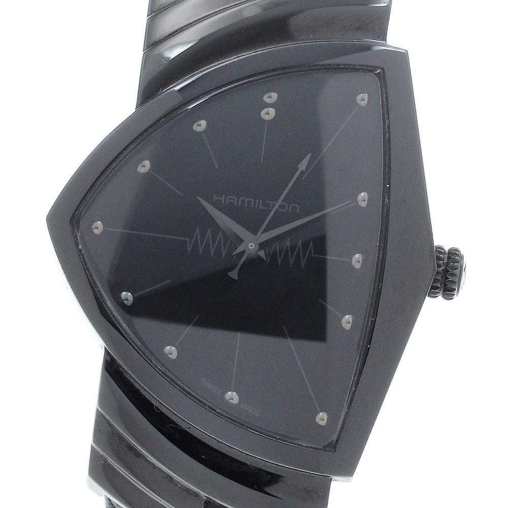 HAMILTON H244010 Ventura Full Black Quartz Men's Watch