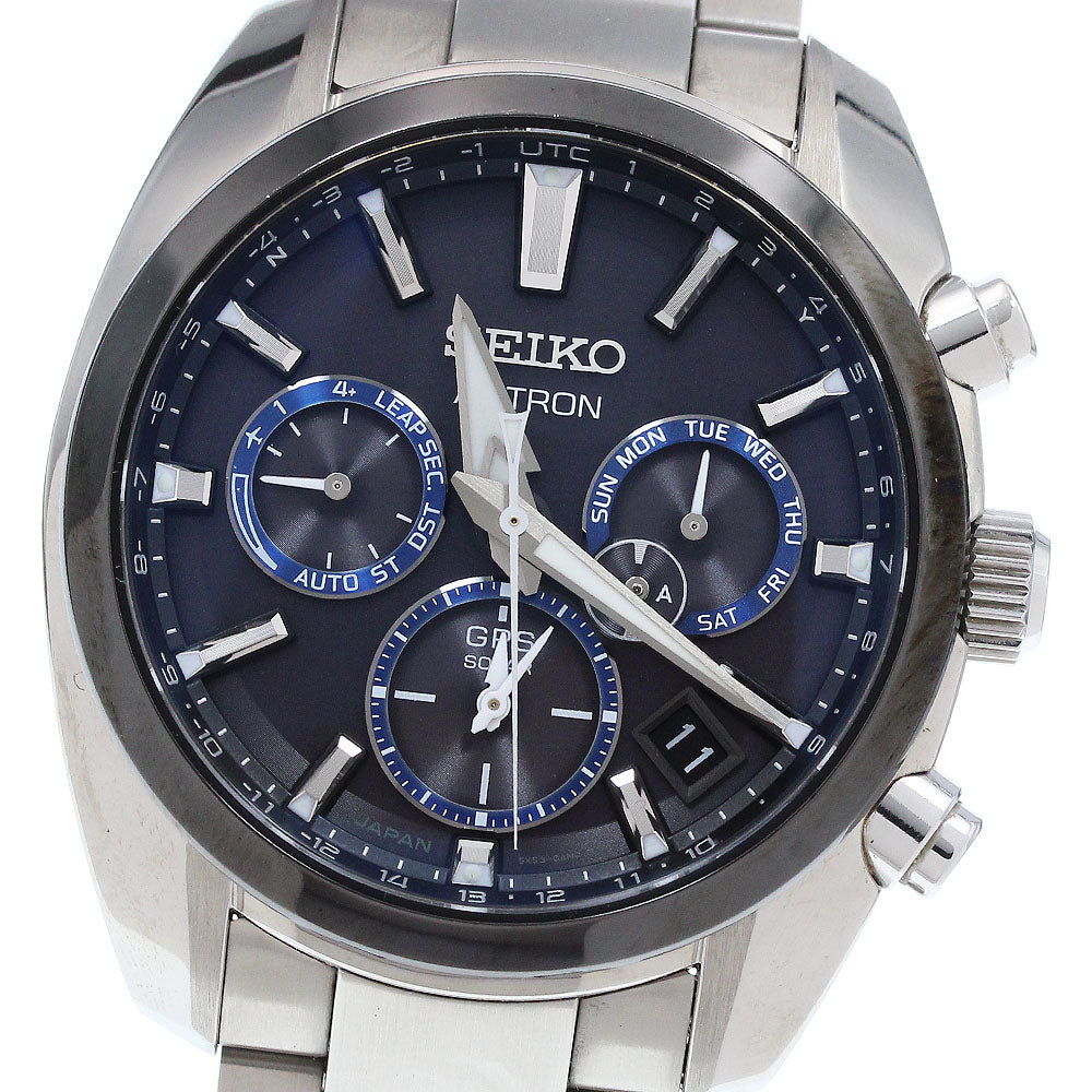 SEIKO SBXC053/5X53-0AJ0 Astron Day-Date Solar Radio-Controlled Men's Watch (Comes with Box and Warranty)
